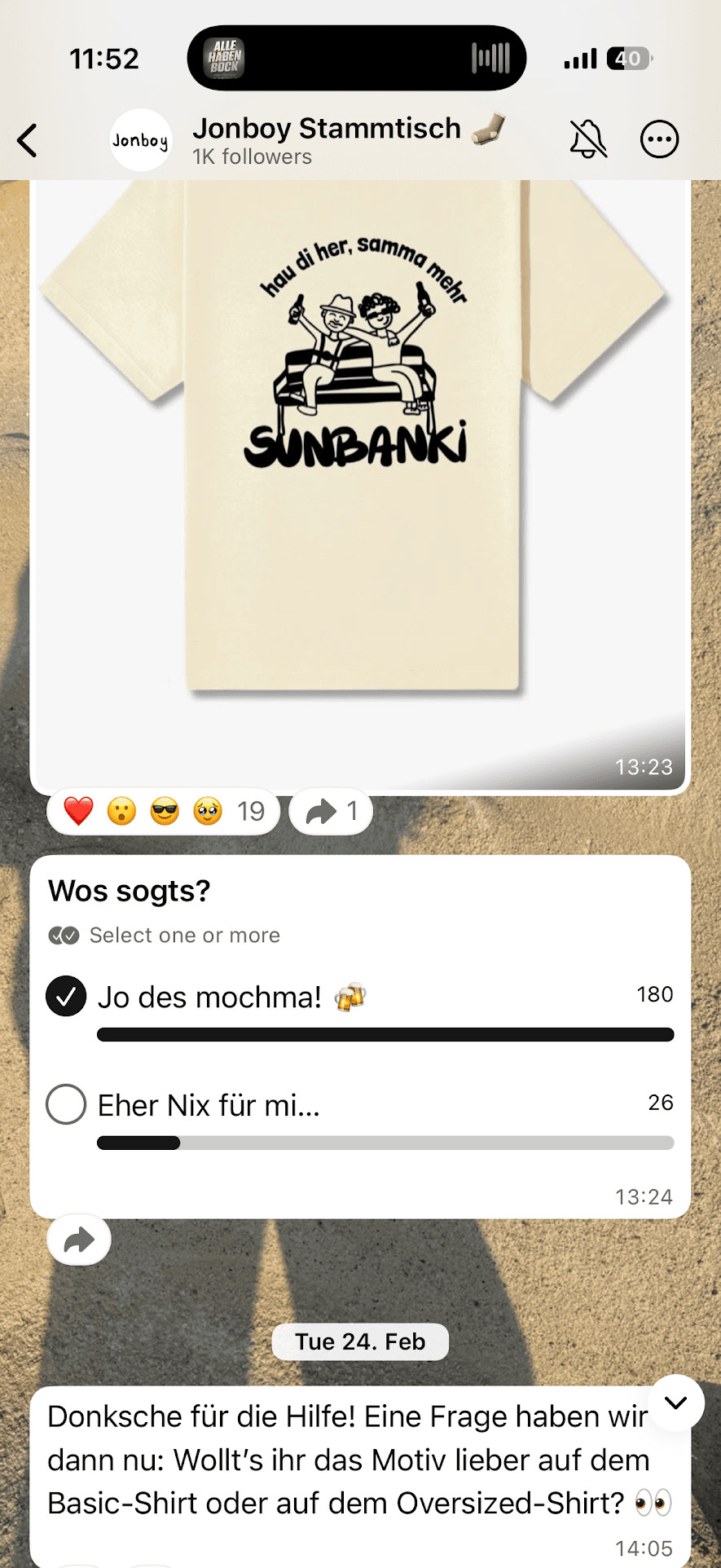 Kostenlose Marktforschung – Jonboy